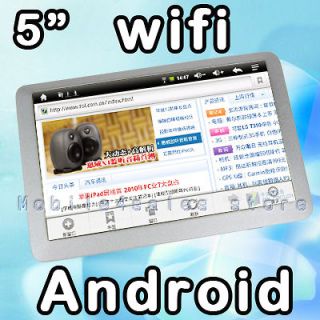 Touch Screen PDA  MP4 MP5 WIFI 8GB Android MID RAMOS T11AD