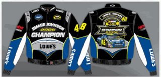   Size 3XL 4XL Jimmie Johnson 2006 Champion NASCAR Jacket Coat Racing