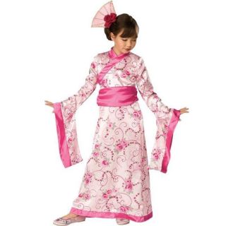 Rubies Girls Asian Princess Halloween Kimono Dress Costume   Small