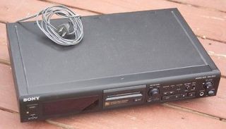 Sony MiniDisc Component Deck Recorder Player MDS JE500