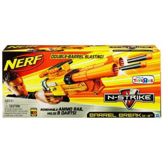 Nerf BARREL BREAK Gun IX 2 N strike Double Barrel Blast