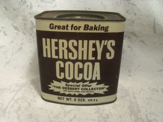 Vintage Hersheys Cocoa 8oz Tin (Never Opened)