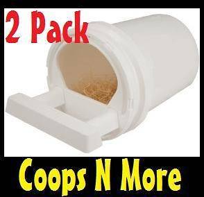   NESTING BOXES WITH 5 GALLON BUCKET & HDWR★ CHICKEN POULTRY NEST