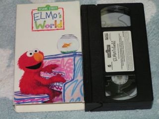 ELMOS WORLD DANCING MUSIC BOOKS SESAME STREET KIDS VHS VIDEO DOROTHY 