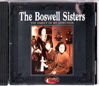 THE BOSWELL SISTERS  Object of My Affection CD (24 of the best songs 