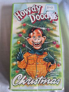 Vintage Howdy Doody Christmas Movie  VHS Howdy Doodys Christmas 