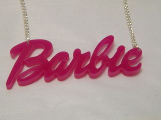 pink barbie necklace in Jewelry & Watches
