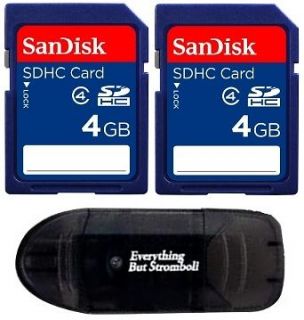   Lot of 2  8GB SD HC FLASH CAMERA MEMORY CARD for KODAK NIKON CANON