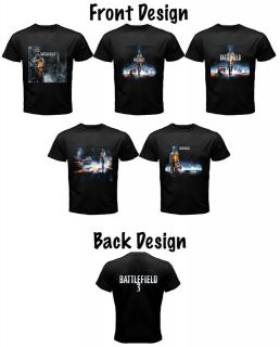 Battlefield 3 Game T Shirt Assorted 5 Design Very Cool Design Grab 