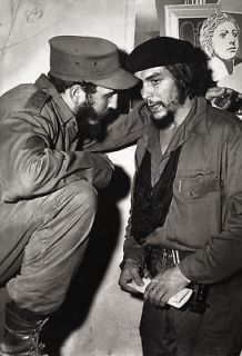 Fidel Castro w/ Che Guevara Poster, Political Leaders