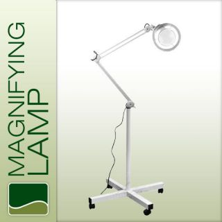 Newly listed Rolling Adjustable MAGNIFYING LAMP BEAUTY Mag Light SALON 