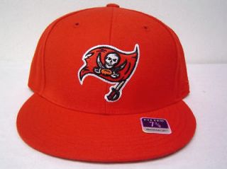 NFL Red Tampa Bay Buccaneers Flatbill Fitted Cap Reebok