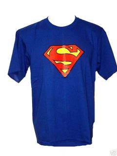 SUPERMAN Vintage Logo   Retro/Unisex T Shirt   LARGE   UK Seller 1st 