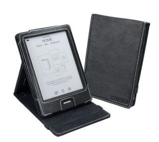   Kobo eReader Touch Edition Black Faux Leather (Inversion Stand) Case