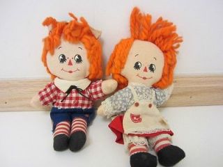 vintage raggedy ann and andy dolls in Vintage (Pre 1970)