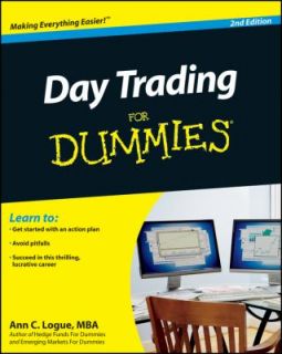 Day Trading for Dummies by Ann C. Logue 2011, Paperback