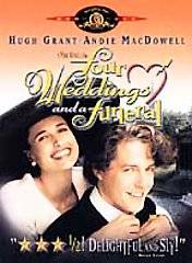 Four Weddings and a Funeral DVD, 1999