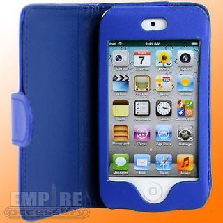   Leather Folding Case For Apple iPod Touch iTouch 4G 4th Gen Generation