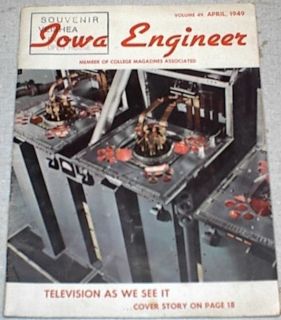 Iowa Engineer Magazine April 1949 John Deere Manufacturing Plants In 