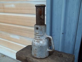 vintage duff norton 25 ton ratchet bottle jack antique railroad