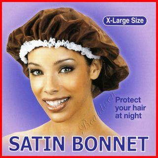 Annie SATIN BONNET Protect your hair at night   XL Size