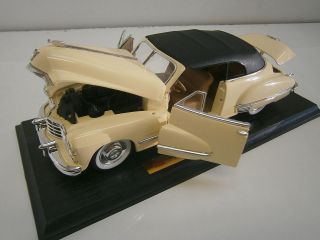 Anson diecast 118 1947 Cadillac Series 62 model collector car gift 