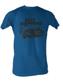 Knight Rider T Shirt Kitt Happens Car David Hasselhoff Soft Adult S 