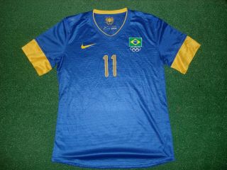 NEYMAR MATCH UN WORN SHIRT OLYMPIC GAMES 2012