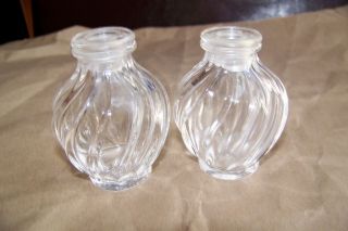 Lalique Crystal Nina Ricci Perfume Bottles w/o Flacon