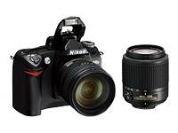 Nikon D70s 6.1 MP Digital SLR Camera   Black (Body Only) in Original 