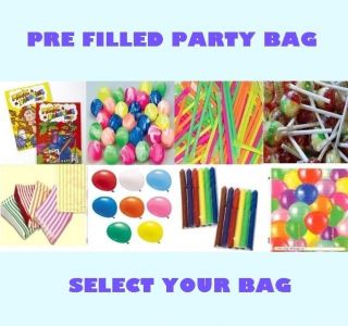   PRE FILLED PARTY BAG / BIRTHDAY LOOT GIFT BAGS   PRINCESS ~ FAIRY