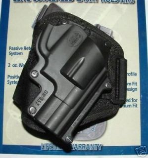 NEW SMITH WESSON S&W J FRAME 357 38 Chiefs Special FOBUS ANKLE HOLSTER 
