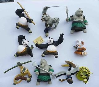 lot of 10 Kung Fu Panda figure loose 2 as picture.rare #k36z