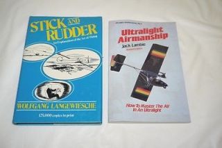 Ultralight Airmanship SIGNED by Jack Lambie + Stick & Rudder 
