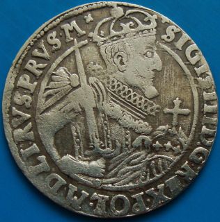 POLAND/LITHUAN​IA AR ORT (1/4THALLER) SIGISMUND III 1623
