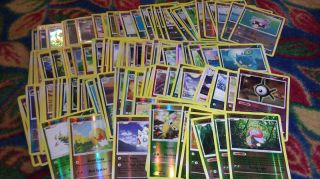 100 POKEMON TCG Trading Card Game HOLO FOIL cards BULK COLLECTION LOT 