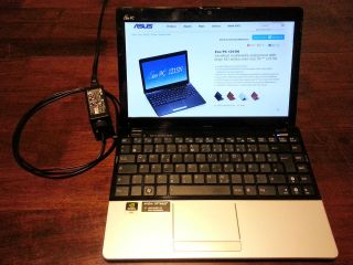   Eee PC 1215N Netbook 12.1 250 GB nvidia ION OPTIMUS 1.8 GHz 2 GB HDMI