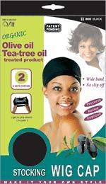 Organic Olive Oil Tea tree oil Treated Stocking Wig Caps Buy One Get 