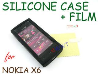   Soft Back Cover Case + Screen Protector for Nokia X6 X 6 GXSC743