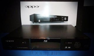 OPPO DIGITALl BDP 83 REGION FREE BLU RAY AND DVD PLAYER  EXCELLENT 