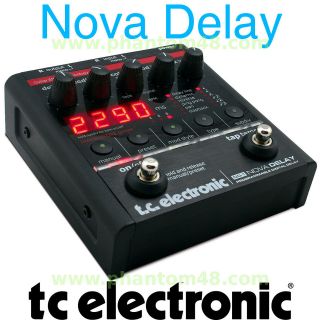   Nova Delay ND 1 ND1 Guitar Electronics Echo Effects Pedal   NEW