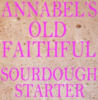 ANNABELS OLD FAITHFUL SOURDOUGH STARTER BREAD 50gm