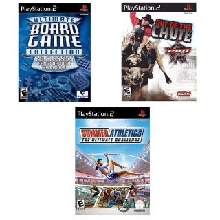 Summer Athletics / PBR / Ultimate Board Game Collection   3 Sony PS2 