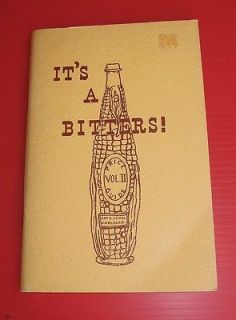 ITS A BITTERS   1969 BITTERS PRICE GUIDE Volume 2   104 pages by 