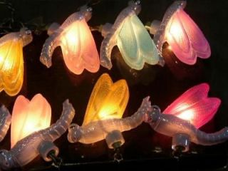 Dragonfly Pastel String LIGHTS W/ a Glass Look Wedding