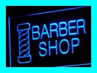 i005 b OPEN NEW Barber Shop Hair Cut Neon Light Signs