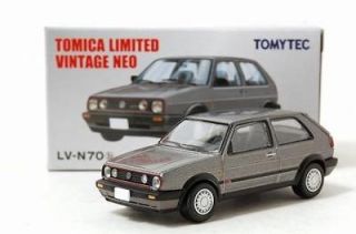 Tomica Limited Vintage Neo 1/64 VW Golf II GTI 16V Gray LV N70b