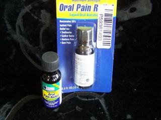   Relief 0.5 Fl oz. Denure,canker sore, toothache, gum benzocaine 20%