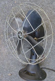 Vintage Antique Old Emerson Electric Fan For Parts or Restoration 