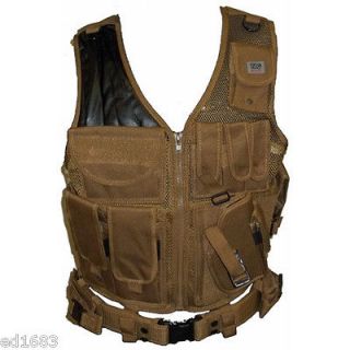   Versatile Deluxe Vest Adjustable Straps Paintball Airsoft Hunting